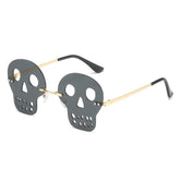 (6 PACK) Wholesale Skull Sunglasses 2022 M124303 - Bulk Sunglasses Wholesale